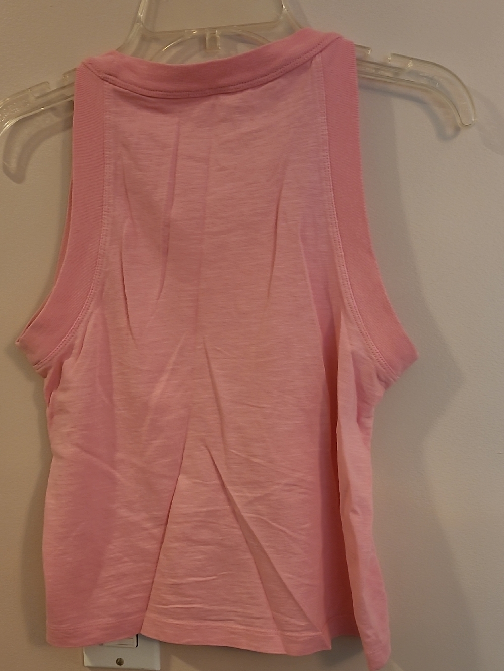 J. Crew Pink Organic Slub Tank Top >NWOT - Picture 3 of 3